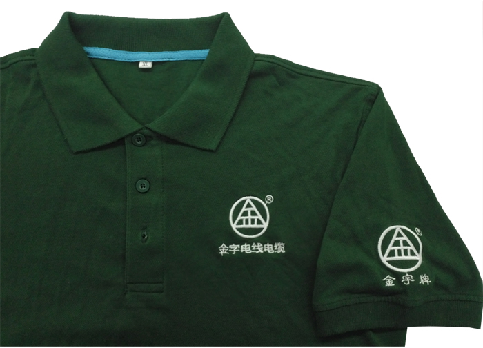 POLO衫定制 POLI衫厂家刺绣展示